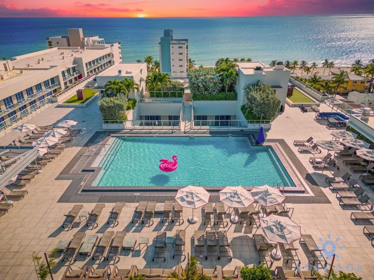 Apartment Perfect Relax - Rooftop Pool - Gym - Hot Tub Hollywood